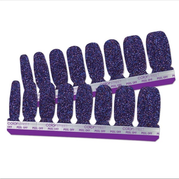 *Retired* Color Street: Twilight Hour | Dark Blue Glitter Sparkle Winter Fall - Picture 15 of 15